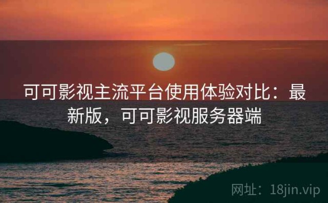 可可影视主流平台使用体验对比：最新版，可可影视服务器端