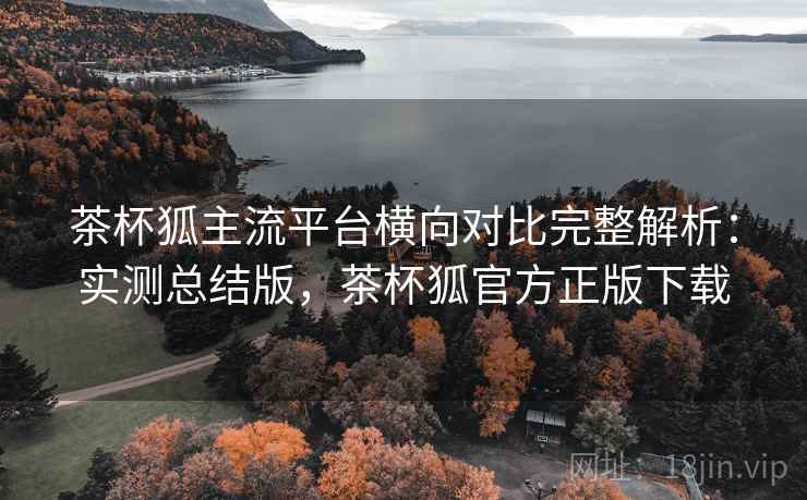 茶杯狐主流平台横向对比完整解析：实测总结版，茶杯狐官方正版下载